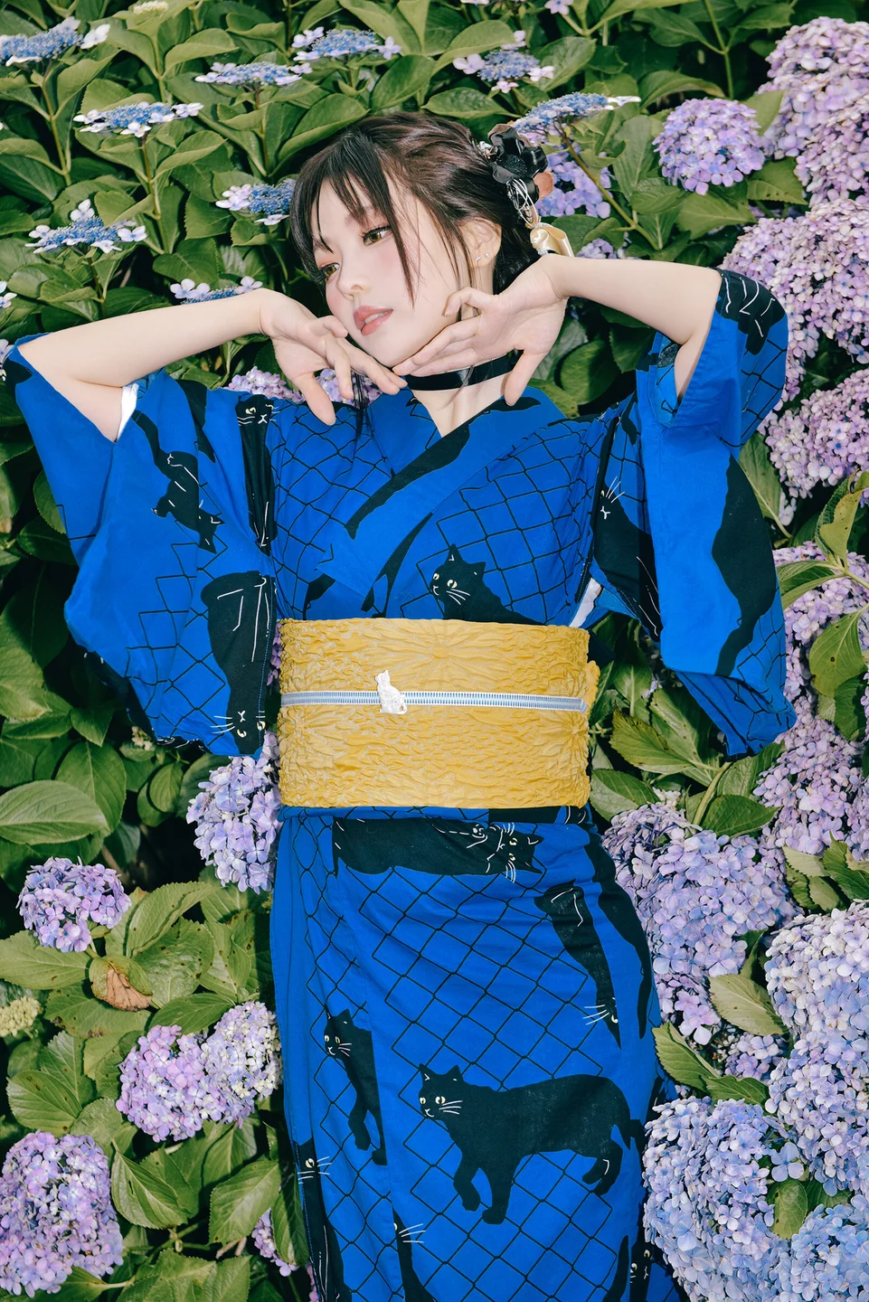 ElyEE子 - Rainy Season Black Cat [38P,4V-93MB] tg@simisebaisi 【丝足阁】014.webp